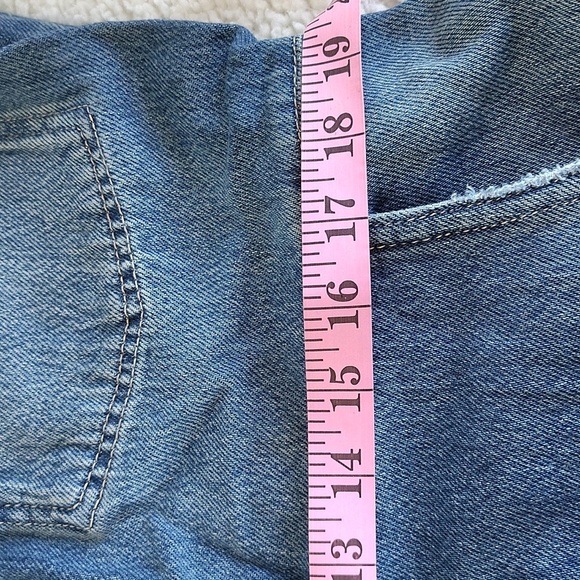 Free People "We the Free" The Townes Coverall Medium Wash Denim Jumpsuit L - Picture 14 of 15